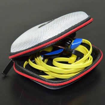 Θήκη KZ EVA Υψηλής ποιότητας Τσάντα αποθήκευσης Πακέτο Αξεσουάρ Θήκη ακουστικών Σκληρό κουτί Φορτιστής καλωδίου USB Τσάντες ακουστικών με λογότυπο
