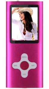 Player MP3 MP4 digital ultra-subțire cu cheie încrucișată de 16 GB cu ecran LCD de 1,8 inchi Radio FM Video Music Music Player