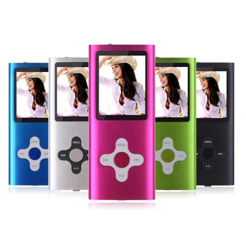 Player MP3 MP4 digital ultra-subțire cu cheie încrucișată de 16 GB cu ecran LCD de 1,8 inchi Radio FM Video Music Music Player