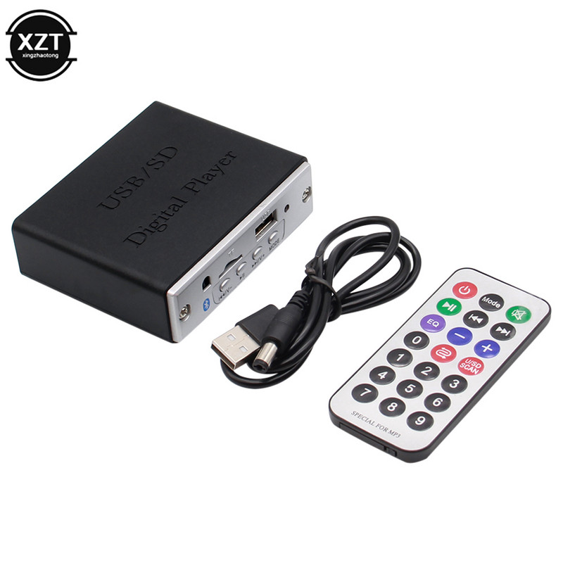 Placă de decodor MP3 compatibilă cu Bluetooth cu funcție de apel Decodor MP3 pentru motociclete cu capac din spate Sursă de alimentare 12V Radio pentru mașină