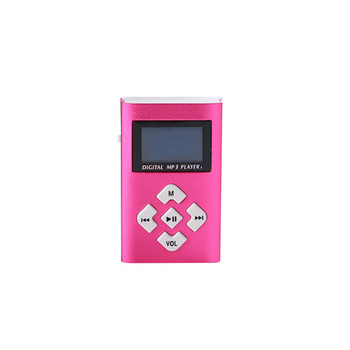 Преносим MP3 музикален плейър Ретро цифров 1,2-инчов монохромен екран Мини MP3 плейъри Поддържа TF карта Спортен Walkman за дете