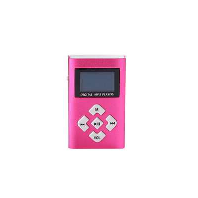 Player portabil de muzică MP3 Retro Digital Ecran monocrom de 1,2 inci Mini playere MP3 Suportă card TF Walkman sport pentru copii