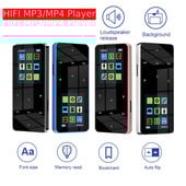 Ecran tactil de 1,8 inchi Player MP3 MP4 Player muzical HiFi Bluetooth 5.0 Suportă card E-book Walkman portabil pentru studenți cu radio FM
