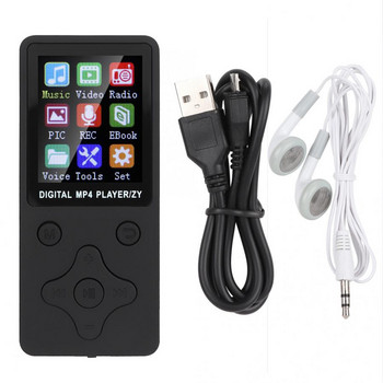 Έγχρωμη οθόνη T1 1,8 ιντσών Μουσική MP3 MP4 Player 8G Bluetooth Υποστήριξη 32G κάρτα μνήμης Κουμπιά ρόμβου 13 γλώσσες mp3 плееры