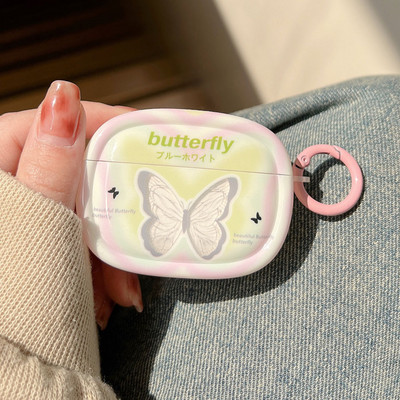 Vintage Amber Gradient Ink Painting Art Austiņu maciņš Apple Airpods 1 2 Pro 3 Box Aksesuāri Aizsargvāka Pāris Korpuss