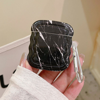 Vintage Amber Gradient Ink Painting Art Austiņu maciņš Apple Airpods 1 2 Pro 3 Box Aksesuāri Aizsargvāka Pāris Korpuss