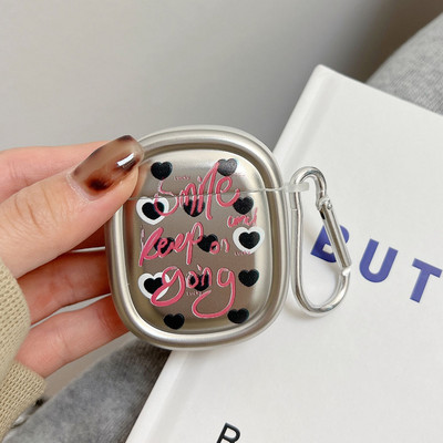 Vintage Amber Gradient Ink Painting Art Austiņu maciņš Apple Airpods 1 2 Pro 3 Box Aksesuāri Aizsargvāka Pāris Korpuss