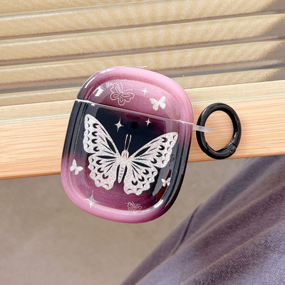 Vintage Amber Gradient Ink Painting Art Austiņu maciņš Apple Airpods 1 2 Pro 3 Box Aksesuāri Aizsargvāka Pāris Korpuss