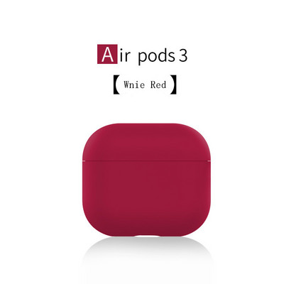NOU pentru AirPods Pro 2 3 Husă din silicon din piele moale Drăguță pentru femei Husă pentru căști Husă Airpod 3 2021 pentru Apple Airpod 3 Cutie pentru căști