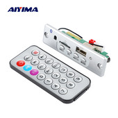 AIYIMA MP3 garso dekoderis Bluetooth stiprintuvo plokštė 3Wx2 stereo stiprintuvo palaikymas U Disk FM radijas SD kortelės dekodavimas DC3.7-5V