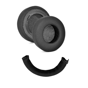 Δερμάτινο μαξιλαράκι για τα ακουστικά Αντικατάσταση δοκού κεφαλιού για ακουστικά Corsair Virtuoso RGB Ακουστικά με αφρό μνήμης Καλύμματα ακουστικών ακουστικών