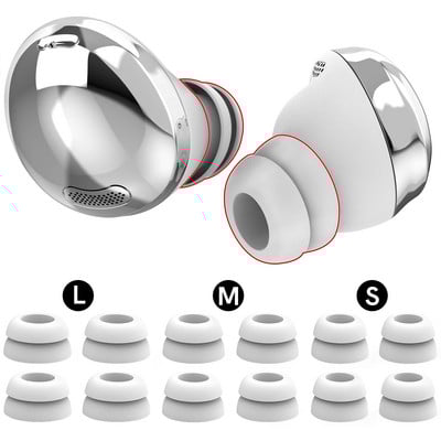 12 buc. Căști din silicon moale Sfaturi pentru căști de schimb pentru căști pentru căști pentru Samsung Galaxy Buds Pro Accesorii pentru căști