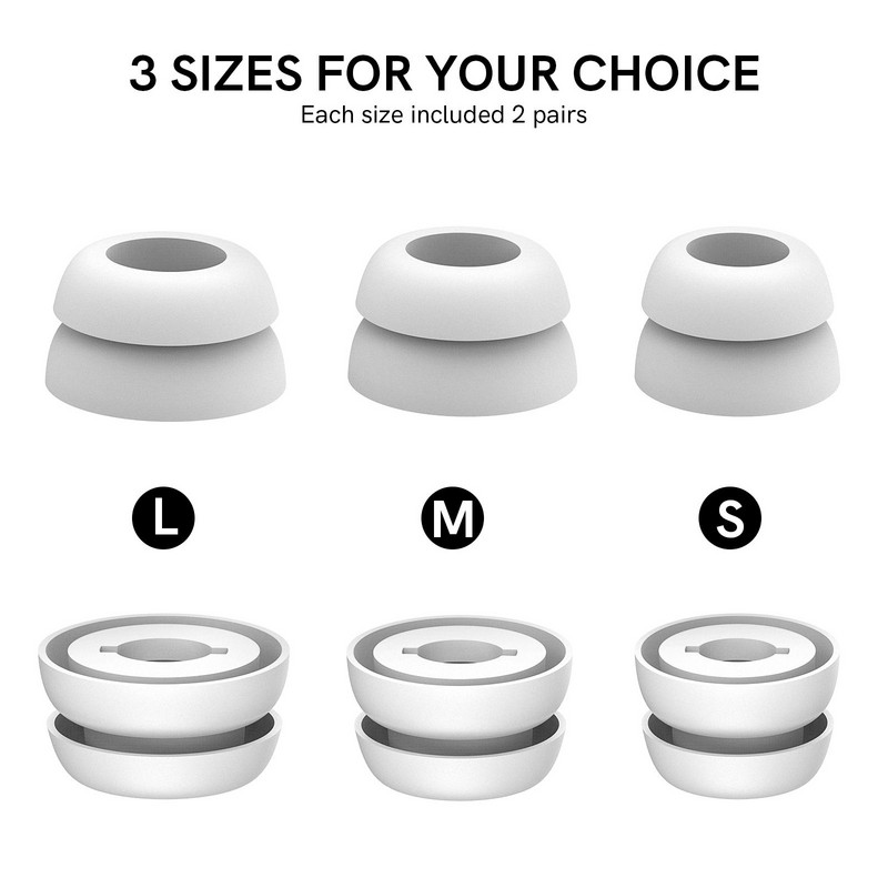 12 buc. Căști din silicon moale Sfaturi pentru căști de schimb pentru căști pentru căști pentru Samsung Galaxy Buds Pro Accesorii pentru căști