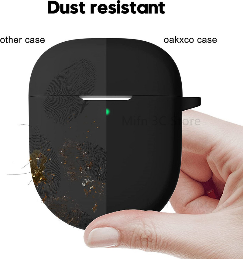 Torbica za Bose QuietComfort Earbuds II Case Mekana silikonska zaštitna navlaka s uzicom za QuietComfort Earbuds II 2022 torbica