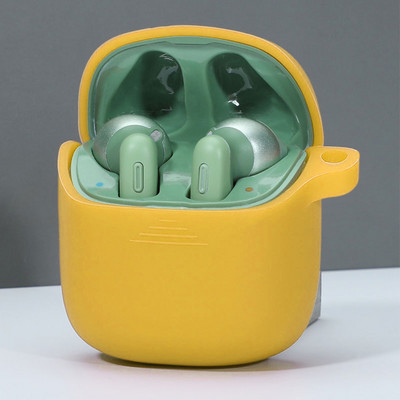 Silikonska futrola za bežične slušalice Za JBL Tune 220TWS Jednodijelna futrola za slušalice u boji Za JBL Tune 220 TWS jednodijelna zaštitna maska