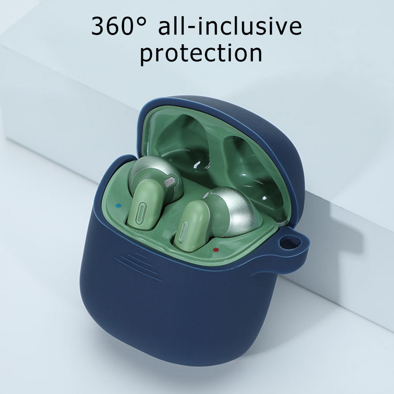 Silikonska futrola za bežične slušalice Za JBL Tune 220TWS Jednodijelna futrola za slušalice u boji Za JBL Tune 220 TWS jednodijelna zaštitna maska