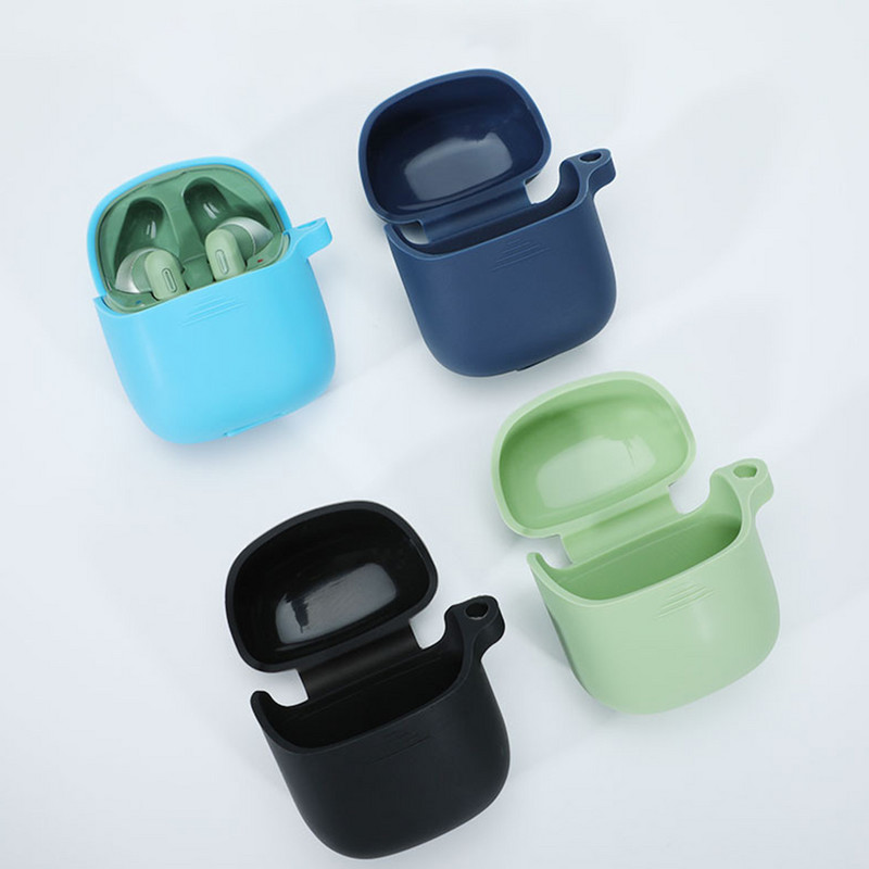 Silikonska futrola za bežične slušalice Za JBL Tune 220TWS Jednodijelna futrola za slušalice u boji Za JBL Tune 220 TWS jednodijelna zaštitna maska