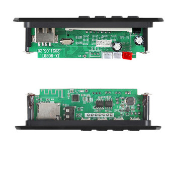 2*3W усилвател Bluetooth 5.0 MP3 плейър декодер платка 6V 12V кола FM радио модул поддръжка FM TF USB AUX хендсфри разговори запис