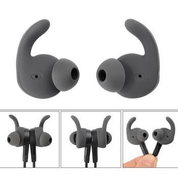Κάλυμμα ακουστικών 6 τμχ Συμβουλές στο αυτί Μαλακό δέρμα σιλικόνης Αντικατάσταση ακουστικών γάντζου αυτιού για αθλητικά ακουστικά Huawei xSport/Honor AM61