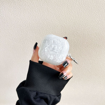 Plastična torbica s uljnim slikama Sunčevog cvijeta za Samsung Galaxy Buds Pro/Live /2 s mekim poklopcem u obliku ključa za masku Galaxy Buds Pro