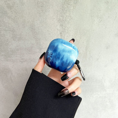 Plastična torbica s uljnim slikama Sunčevog cvijeta za Samsung Galaxy Buds Pro/Live /2 s mekim poklopcem u obliku ključa za masku Galaxy Buds Pro