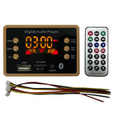 Bluetooth-kompatibilis 5.0 vezeték nélküli MP3 WMA dekóder kártya színes képernyő audio modul autós MP3 AUX interfész USB TF FM támogatás