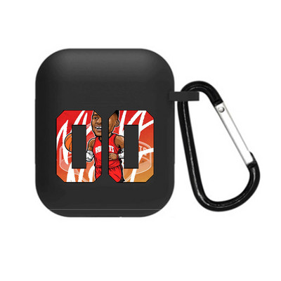 Basketball Superstar 23 24 kaitsev kõrvaklappide ümbris Apple Airpodsi ümbrisele 1 ja 2/3/pro/pro 2 löögikindlale laadimiskasti kotile