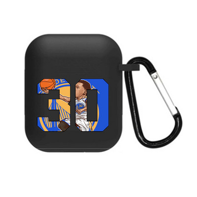 Basketball Superstar 23 24 kaitsev kõrvaklappide ümbris Apple Airpodsi ümbrisele 1 ja 2/3/pro/pro 2 löögikindlale laadimiskasti kotile