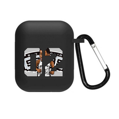 Basketball Superstar 23 24 kaitsev kõrvaklappide ümbris Apple Airpodsi ümbrisele 1 ja 2/3/pro/pro 2 löögikindlale laadimiskasti kotile