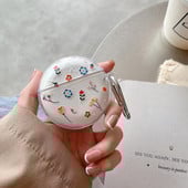 Simple Clear Smiley Face armas kõrvaklappide ümbris Huawei Freebuds 4/3 4i 5i 4e pehme silikoonist Bluetooth-peakomplekti laadimiskarbi kate