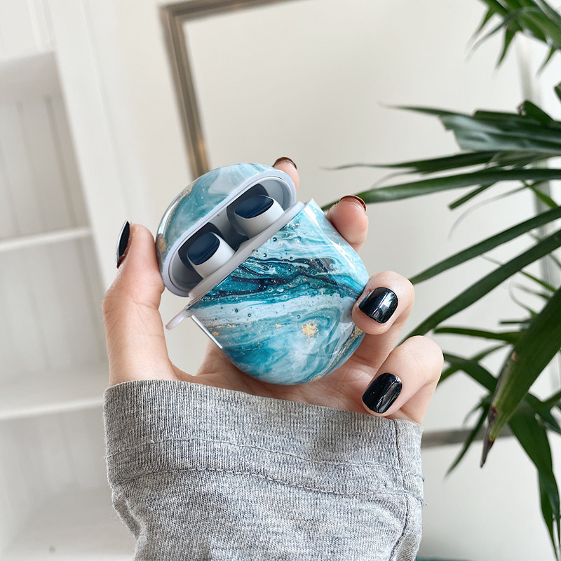 2021 új fülhallgató tok Xiaomi MI Redmi Buds 3 pro fejhallgató burkolathoz Márvány minta Airdots 3 pro töltődoboz táskákhoz Funda