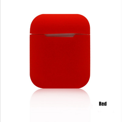 Szilikon fülhallgató tok Airpodokhoz Tok Ütésálló vezeték nélküli védőburkolat Bőrtartozékok Apple Airpodokhoz
