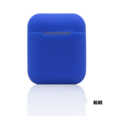 Szilikon fülhallgató tok Airpodokhoz Tok Ütésálló vezeték nélküli védőburkolat Bőrtartozékok Apple Airpodokhoz