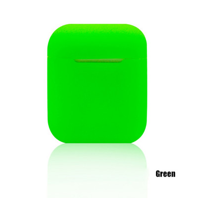 Szilikon fülhallgató tok Airpodokhoz Tok Ütésálló vezeték nélküli védőburkolat Bőrtartozékok Apple Airpodokhoz