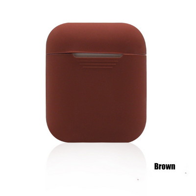 Szilikon fülhallgató tok Airpodokhoz Tok Ütésálló vezeték nélküli védőburkolat Bőrtartozékok Apple Airpodokhoz
