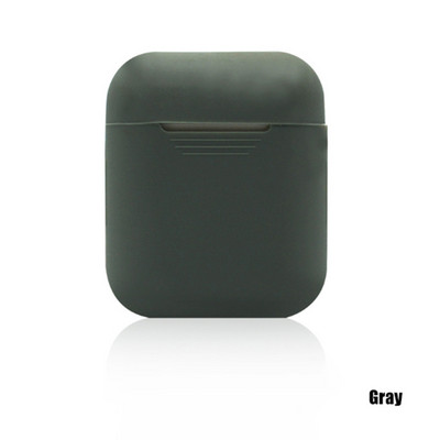 Szilikon fülhallgató tok Airpodokhoz Tok Ütésálló vezeték nélküli védőburkolat Bőrtartozékok Apple Airpodokhoz