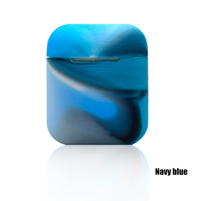 Szilikon fülhallgató tok Airpodokhoz Tok Ütésálló vezeték nélküli védőburkolat Bőrtartozékok Apple Airpodokhoz