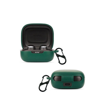 Силиконов калъф за слушалки JBL LIVE PRO 2/Free 2 Кутия за зареждане на безжични Bluetooth слушалки Защитен калъф с кука