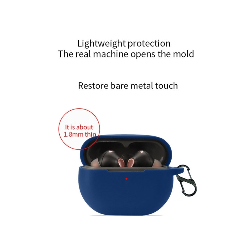 For Sound Peats Capsule 3 Pro ütésálló vezeték nélküli fülhallgató hüvely Ütésálló ház Porálló, mosható puha burkolat