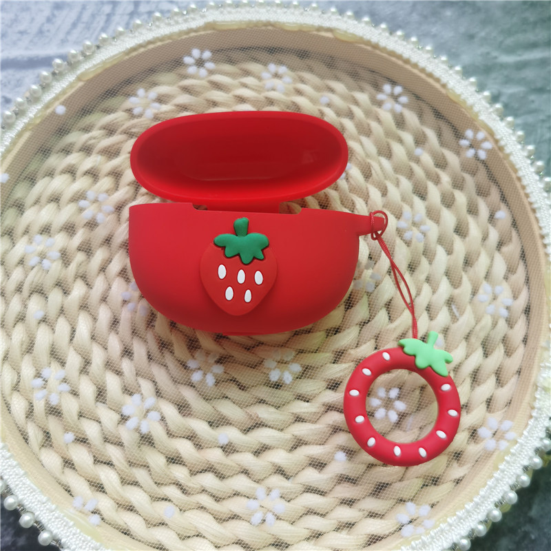 Husă cu desene animate pentru Realme Buds Air 3 Husă Inel din silicon Anti-cădere Protejează căști Bluetooth Casetă Accesorii Husă