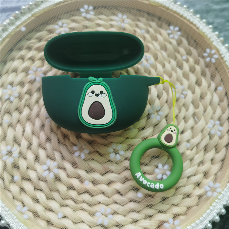 Husă cu desene animate pentru Realme Buds Air 3 Husă Inel din silicon Anti-cădere Protejează căști Bluetooth Casetă Accesorii Husă