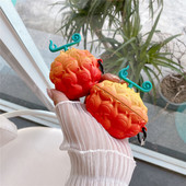 vienos dalies liepsnos Portgas·D· Ace Devil Fruit ausinių dėklas, skirtas AirPods pro 1 2 3 Minkštas silikoninis apsauginis dangtelis ausinių dėklas