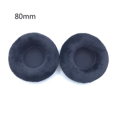 1 Paar Velvet universaalsed kõrvaklappide padjad Kõrvapadjad 70 mm 90 mm 60-110 mm kõikidele kõrvaklappidele