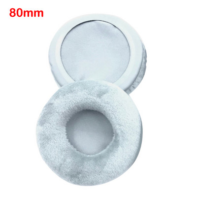 1 Paar Velvet universaalsed kõrvaklappide padjad Kõrvapadjad 70 mm 90 mm 60-110 mm kõikidele kõrvaklappidele
