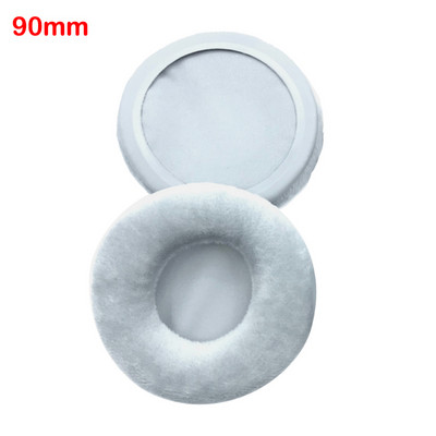 1 Paar Velvet universaalsed kõrvaklappide padjad Kõrvapadjad 70 mm 90 mm 60-110 mm kõikidele kõrvaklappidele