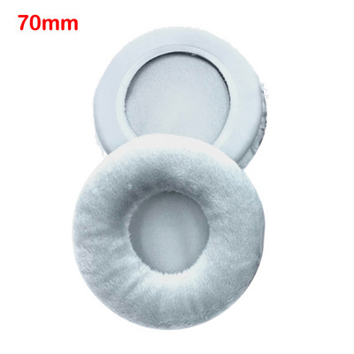 1 Paar Velvet universaalsed kõrvaklappide padjad Kõrvapadjad 70 mm 90 mm 60-110 mm kõikidele kõrvaklappidele
