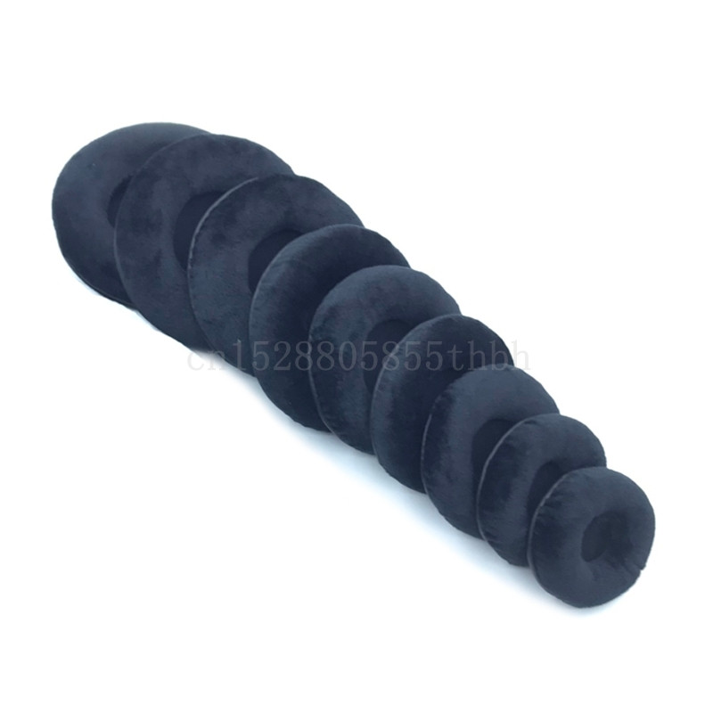 1 Paar Velvet universaalsed kõrvaklappide padjad Kõrvapadjad 70 mm 90 mm 60-110 mm kõikidele kõrvaklappidele