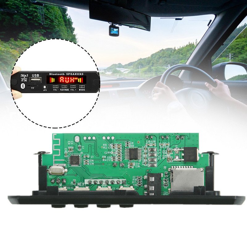 JX-917BT MP3 ploča za dekodiranje DC 6V-18V pojačalo USB modul za snimanje bez gubitaka Stereo ploča za pojačalo za snimanje poziva DF