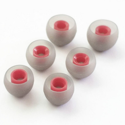 LuckyLZ 3 perechi (6 buc) Sfaturi pentru căști LMS dopuri pentru căști din silicon pentru KZ ZAX EDX ZSX TRN BA8 VX CCA CA16 C12 TIN T2 T1 PLUS