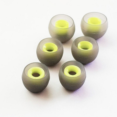 LuckyLZ 3 perechi (6 buc) Sfaturi pentru căști LMS dopuri pentru căști din silicon pentru KZ ZAX EDX ZSX TRN BA8 VX CCA CA16 C12 TIN T2 T1 PLUS